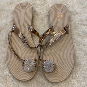 NWT flip flop sandles - Sz. 38